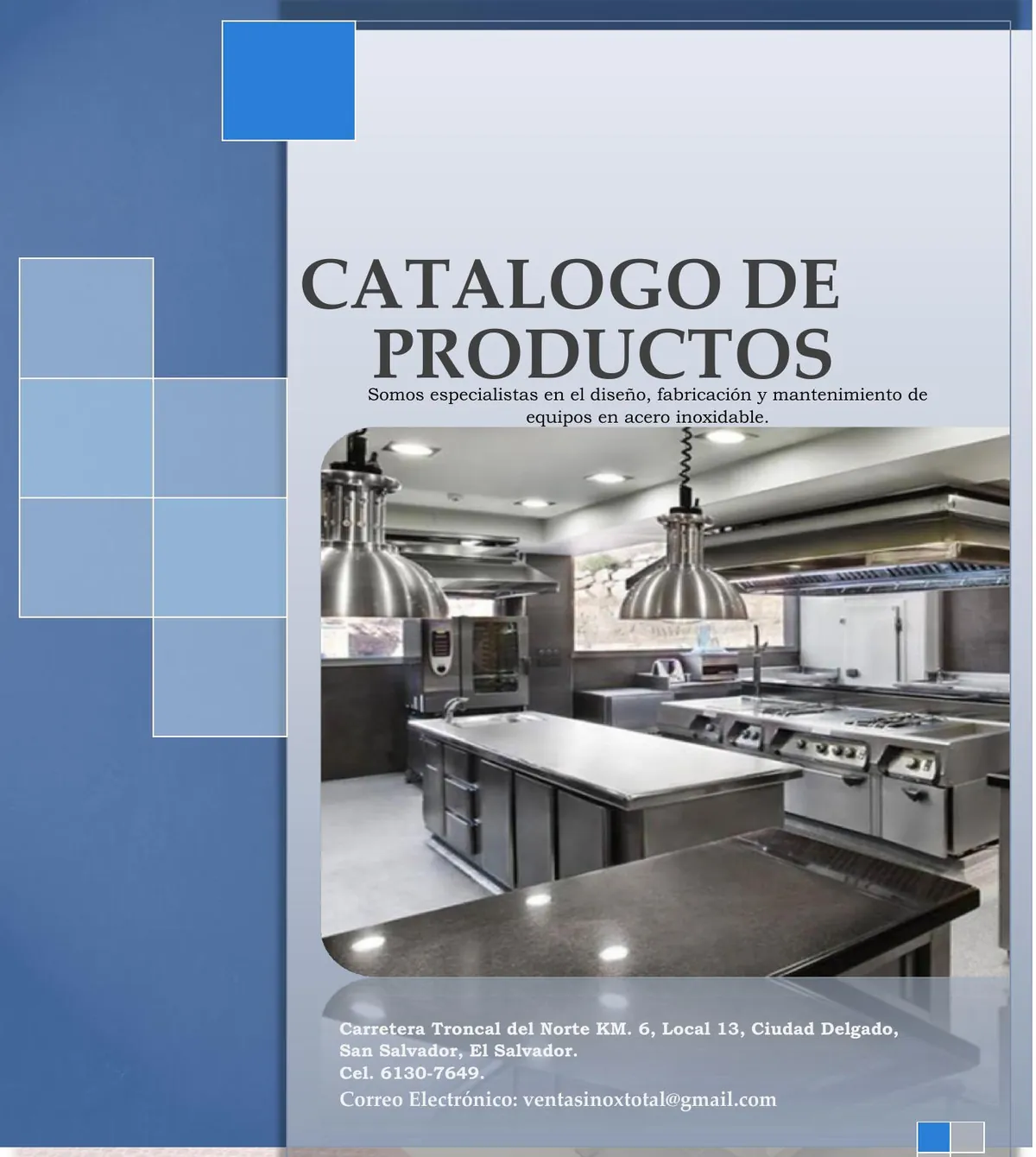 Catálogo de productos Inox Total SV, página 1