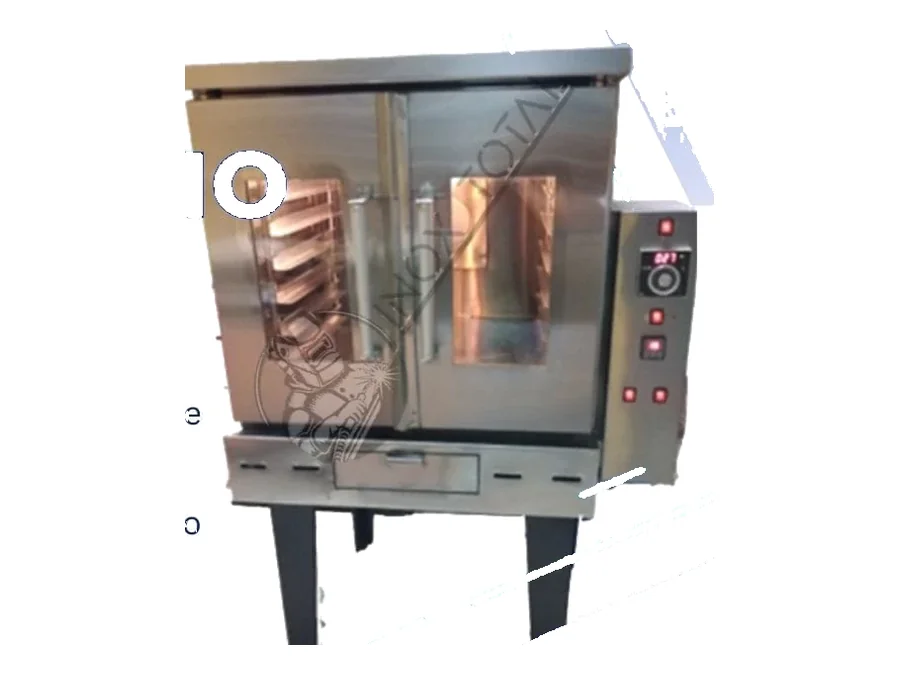Horno americano de acero inoxidable para panadería
